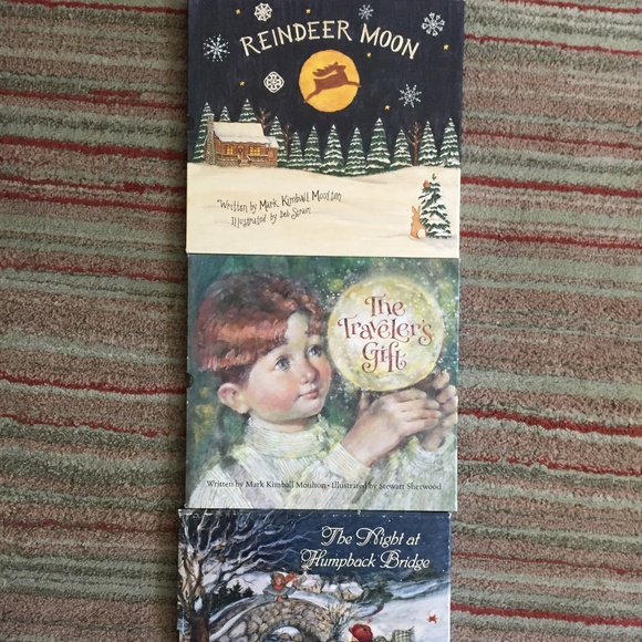 Other - CHILDRENS BOOKS MARK MOULTON CT AUTHOR NATURALIST PHOTOGRAPHER CHRISTMAS 3 set